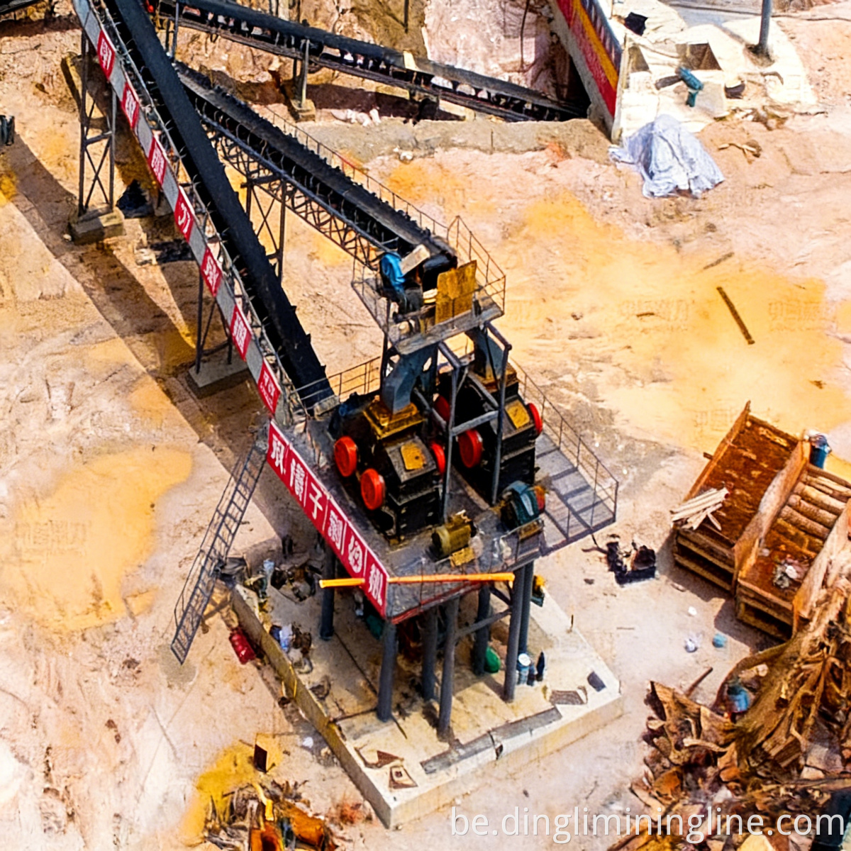 Механізм 300 TPH Лінія для вытворчасці пяску 300 TPH Mechanism Sand Making Line